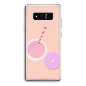 Donut: Samsung Galaxy Note 8 Transparant Hoesje