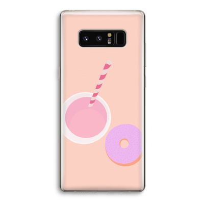 Donut: Samsung Galaxy Note 8 Transparant Hoesje
