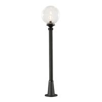 Lantaarnpaal Konstsmide Orion 498-750 mat zwart 230V 1-lichts 118cm