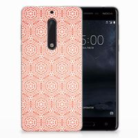 Nokia 5 TPU bumper Pattern Orange