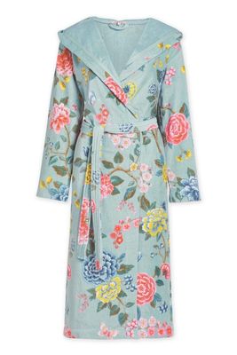 Pip Studio Badjas Good Evening Blauw L Pip Studio Badjas Good Evening Blauw L