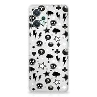 Silicone Back Case OnePlus Nord CE 2 Lite Silver Punk - thumbnail