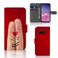 Samsung Galaxy S10e | Wallet Case | met Pasjes | Liefde - Origineel Romantisch Cadeau
