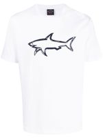 Paul & Shark t-shirt à logo imprimé - Blanc - thumbnail