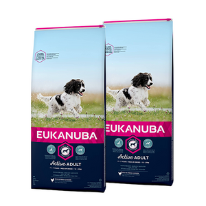 Eukanuba Adult Medium Breed kip hondenvoer 2 x 15 kg