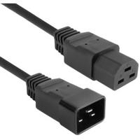 ACT Netsnoer C20 - C21 IEC60320 zwart 1.5 m