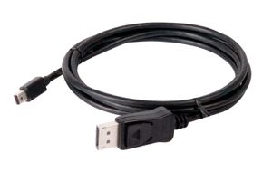 CLUB3D Mini DisplayPort naar DisplayPort 1.4 HBR3 8K60Hz Kabel, 2 Meter