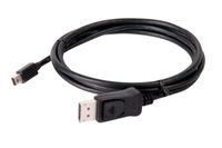 CLUB3D Mini DisplayPort naar DisplayPort 1.4 HBR3 8K60Hz Kabel, 2 Meter - thumbnail