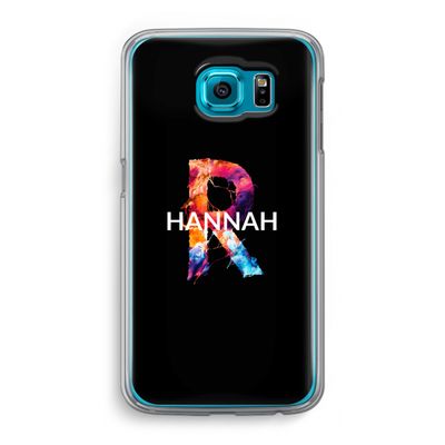 Abstract Spectrum: Samsung Galaxy S6 Transparant Hoesje