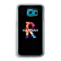 Abstract Spectrum: Samsung Galaxy S6 Transparant Hoesje