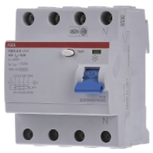 F204AS-40/0,3  - Residual current breaker 4-p F204AS-40/0,3