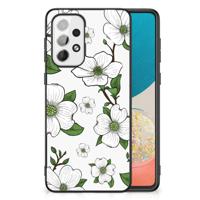 Samsung Galaxy A73 Bloemen Hoesje Dogwood Flowers