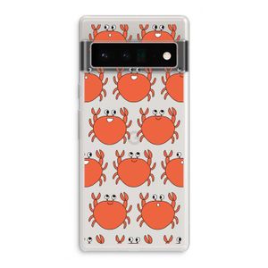 Krab: Google Pixel 6 Pro Transparant Hoesje
