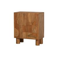 BePureHome Kastje Notice - Hout - Naturel - 95x80x43