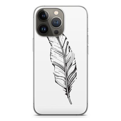 Pluim: iPhone 13 Pro Transparant Hoesje