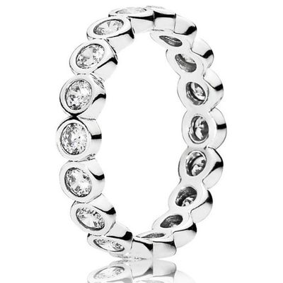 Pandora 190942CZ Ring Authentic zilver-zirconia Maat 52 (Retired)