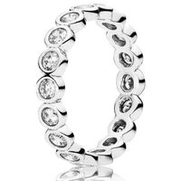 Pandora 190942CZ Ring Authentic zilver-zirconia Maat 52 (Retired) Pandora 190942CZ Ring Authentic zilver-zirconia Maat 52 (Retired)