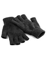 Beechfield CB491 Fingerless Gloves - Charcoal - S/M