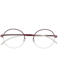 Mykita lunettes de vue à monture wayfarer - Rouge