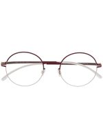 Mykita lunettes de vue à monture wayfarer - Rouge