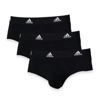 Adidas slips active flex cotton 3 pack zwart - thumbnail