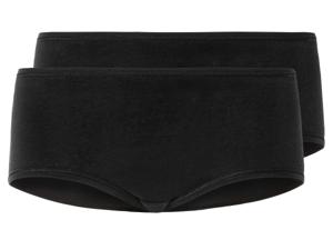 esmara 2 dames hipsters (Zwart, M (40/42))