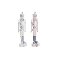 Kerstversiering DKD Home Decor Hars Notenkraker (4,5 x 4 x 17 cm) (2 Stuks)