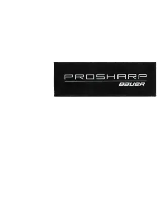 Bauer Prosharp Gummi Hone Braamsteen Voor Coated Runners