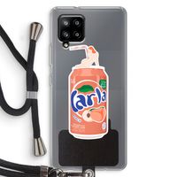 S(peach)less: Samsung Galaxy A42 5G Transparant Hoesje met koord