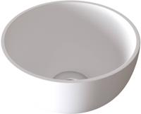 Sjithouse Ice opbouwkom Ø20x11cm Mat wit