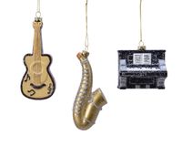 Hanger plastic muziek multi - Decoris - thumbnail