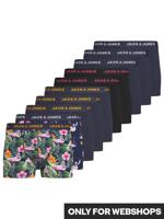 Jack & Jones Jack & Jones Heren Boxershorts Trunks JACFLAMINGO Flamingo Print 10-Pack