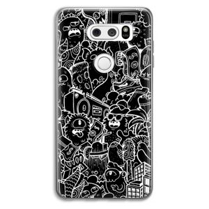 Vexx Black City : LG V30 Transparant Hoesje