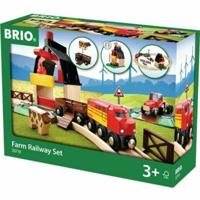 Treinrails Brio Farm Railway Set - thumbnail