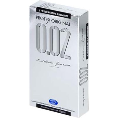 Condoom Anoniem Protex Original 6 Latexvrije Ultradunne Condooms