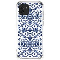 Samsung Galaxy A03 Case Flower Blue - thumbnail