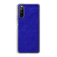 Majorelle Blue: Sony Xperia 10 III Transparant Hoesje