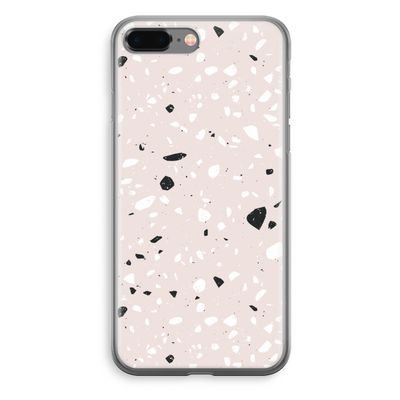 Terrazzo N°20: iPhone 8 Plus Transparant Hoesje