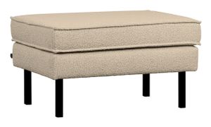 BePureHome Hocker 'Rodeo' Bouclé, kleur Beige