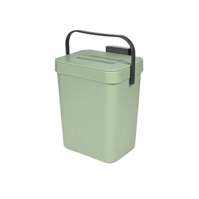 Benson GFT afvalbak - groen - 3L - afsluitbaar - 16 x 13 x 21cm