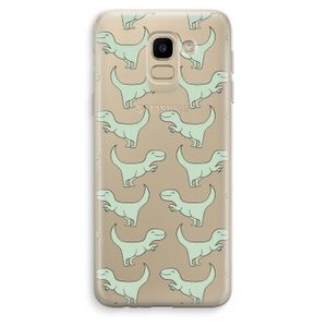 Dinos: Samsung Galaxy J6 (2018) Transparant Hoesje