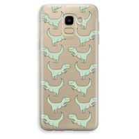 Dinos: Samsung Galaxy J6 (2018) Transparant Hoesje Dinos: Samsung Galaxy J6 (2018) Transparant Hoesje