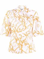 GANNI chemise à manches courtes - Blanc