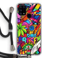 Represent: Samsung Galaxy M31 Transparant Hoesje met koord