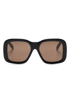 Stella McCartney Eyewear lunettes de soleil oversize à monture carrée - Noir