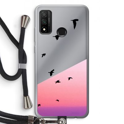 Fly away: Huawei P Smart (2020) Transparant Hoesje met koord