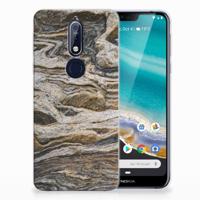 Nokia 7.1 | TPU | Siliconen hoesje | Steen