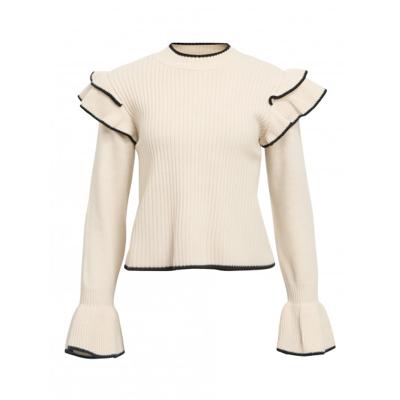 Object - Beige | Dames | Trui | Beige | L | regular | Kamst mode