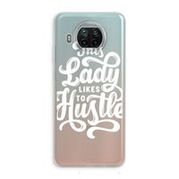 Hustle Lady: Xiaomi Mi 10T Lite 5G Transparant Hoesje Hustle Lady: Xiaomi Mi 10T Lite 5G Transparant Hoesje