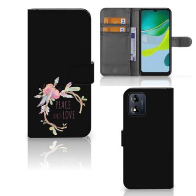 Motorola Moto E13 4G Leuk Hoesje Boho Text Motorola Moto E13 4G Leuk Hoesje Boho Text